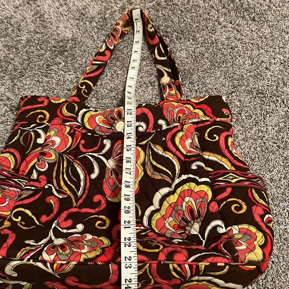 Vera Bradley Retired Puccini Tote Bag - Picture 7 of 8
